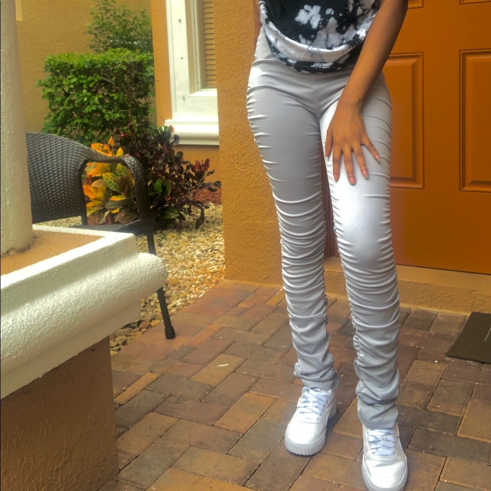 NEW TRENDING STACKED PANTS